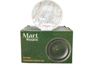 Mart Melamine Dinnerset 55Pcs