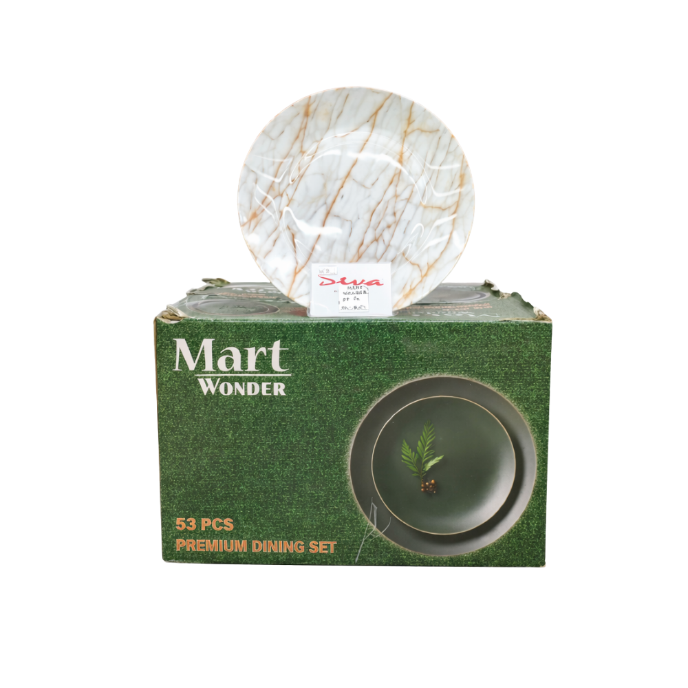 Mart Melamine Dinnerset 55Pcs