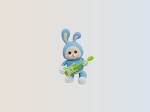 Musical Guitar Rabbit