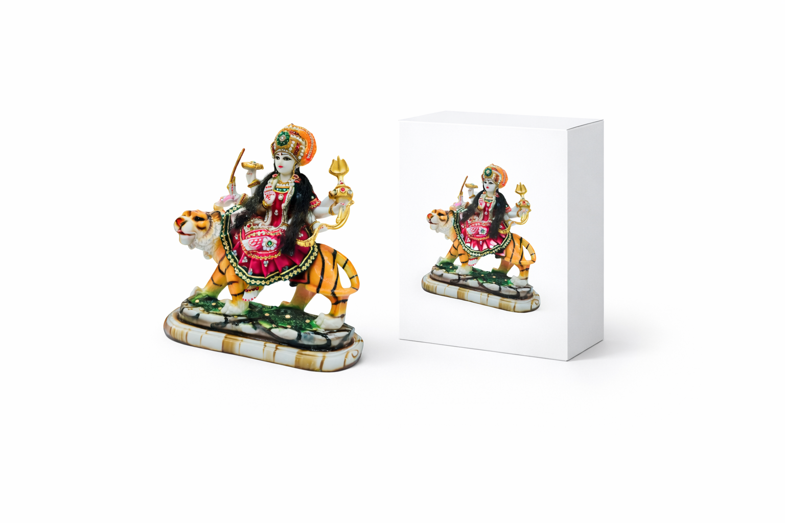 Maa Sherawali Statue