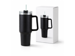 1.2L Stainless Steel Tumbler Black