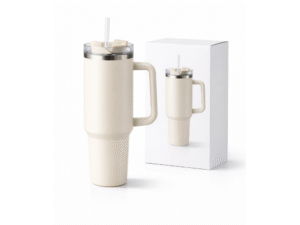 1.2L Stainless Steel White Tumbler