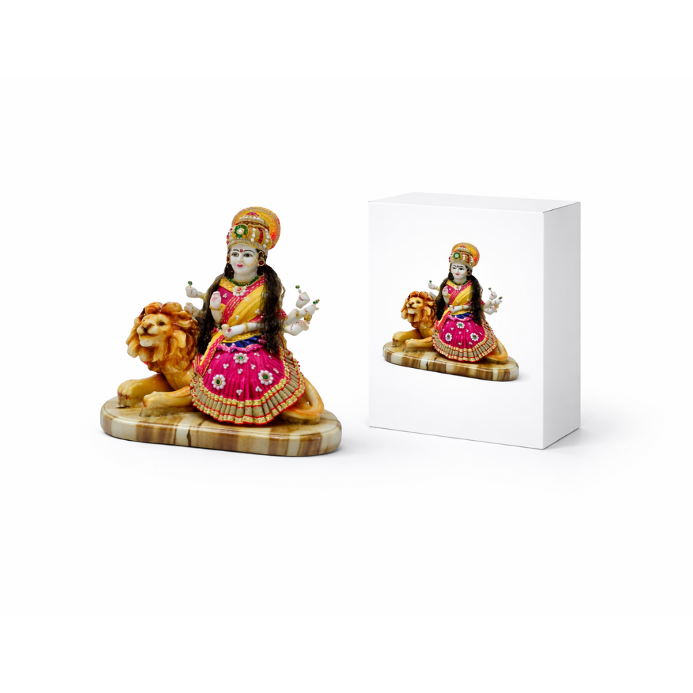 Maa Sherawali Statue