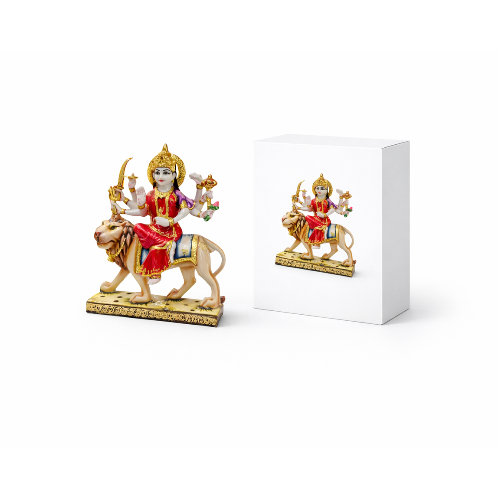 Maa Sherawali Statue 3