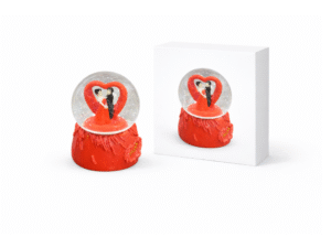 Heart Couple Showpiece